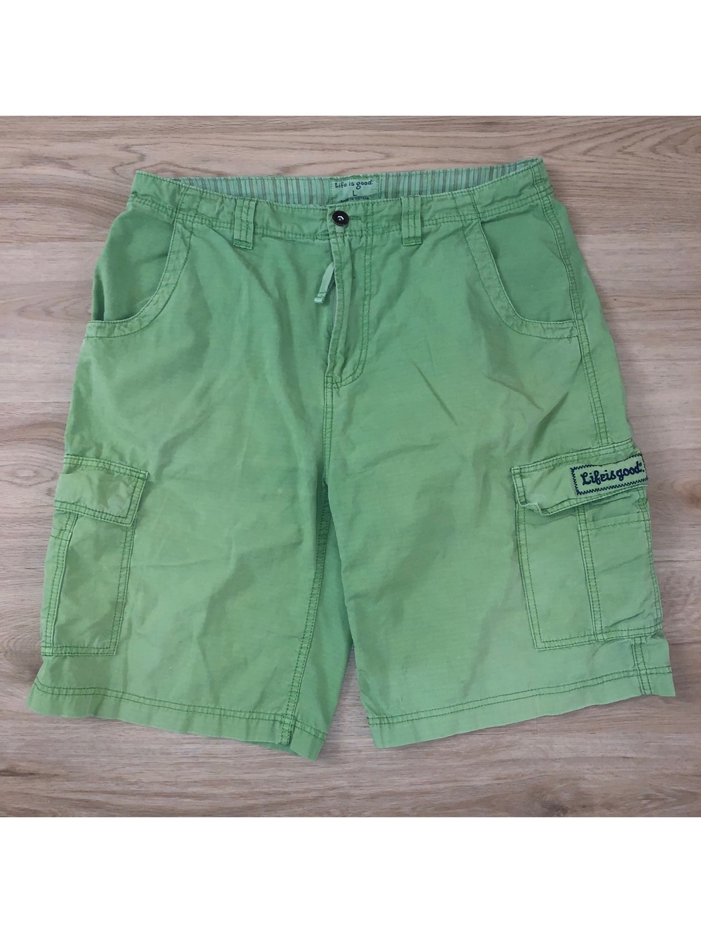 LIFE IS GOOD LIME GREEN CARGO BOARD